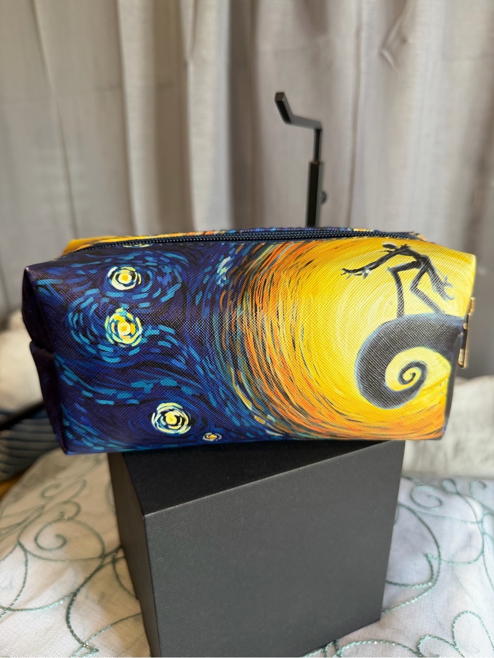 Nightmare Before Christmas Inspired Travel/Make-up bag
